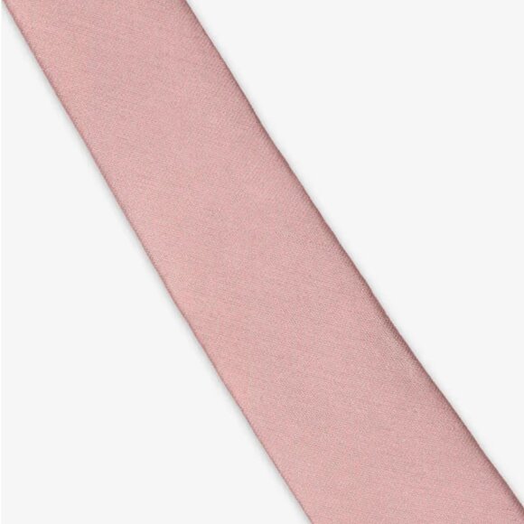 Bird Grey - Men Rose Gold Pocket Square , Tie & Bow tie (Package deal) - Picture 4 of 5